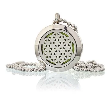 Colier Aromatherapy - Flower of Life, 25mm