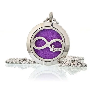 Colier Aromatherapy - Infinity Love, 25mm