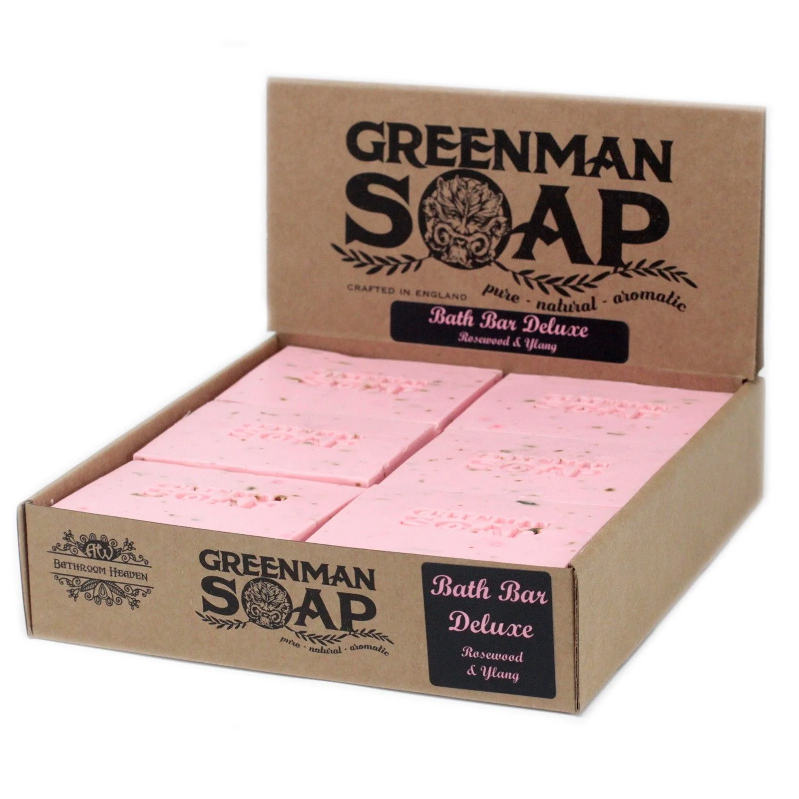 Săpun Greenman - Bath Bar Deluxe cu aromă de Palisandru (Rosewood) și Ylang