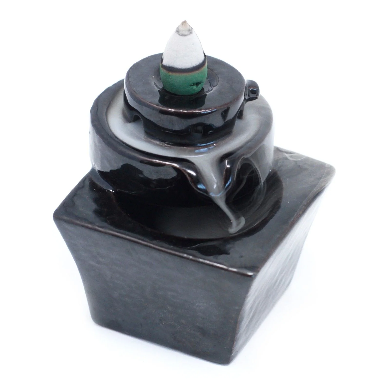 Suport Conuri Parfumate Backflow - Round to Square