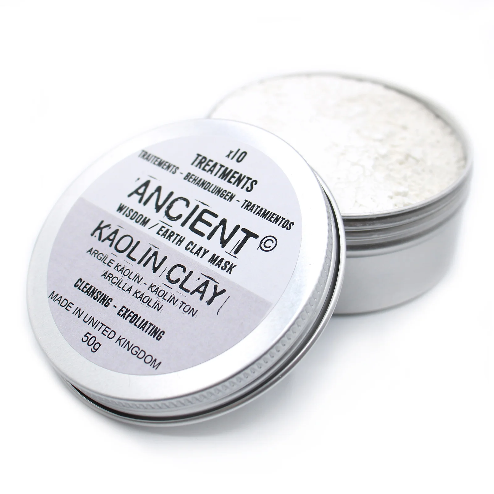 Mască de Față - Argilă cu Caolin, 50g