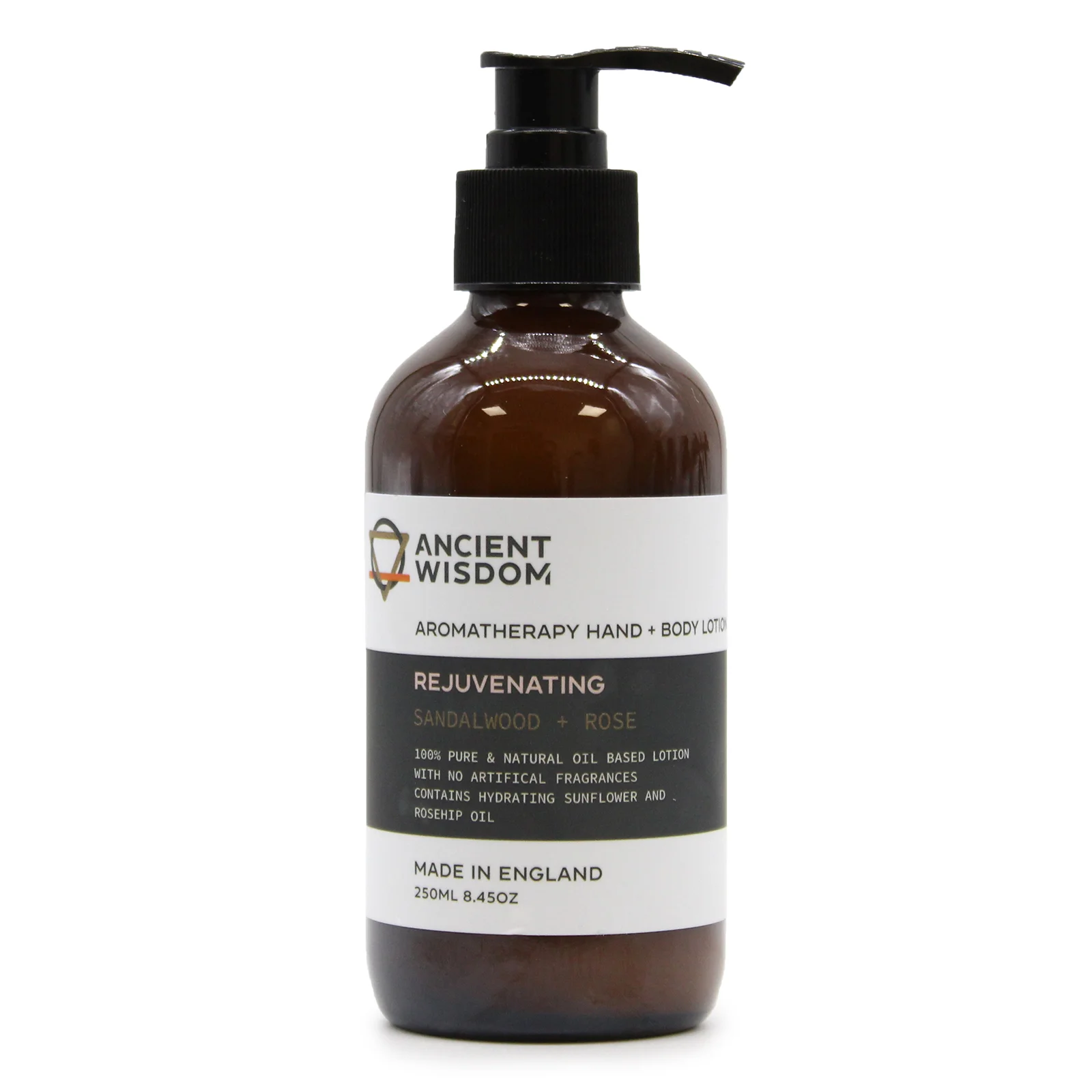 Loțiune de mâini și corp - Lemn de Santal și Trandafir 250ml