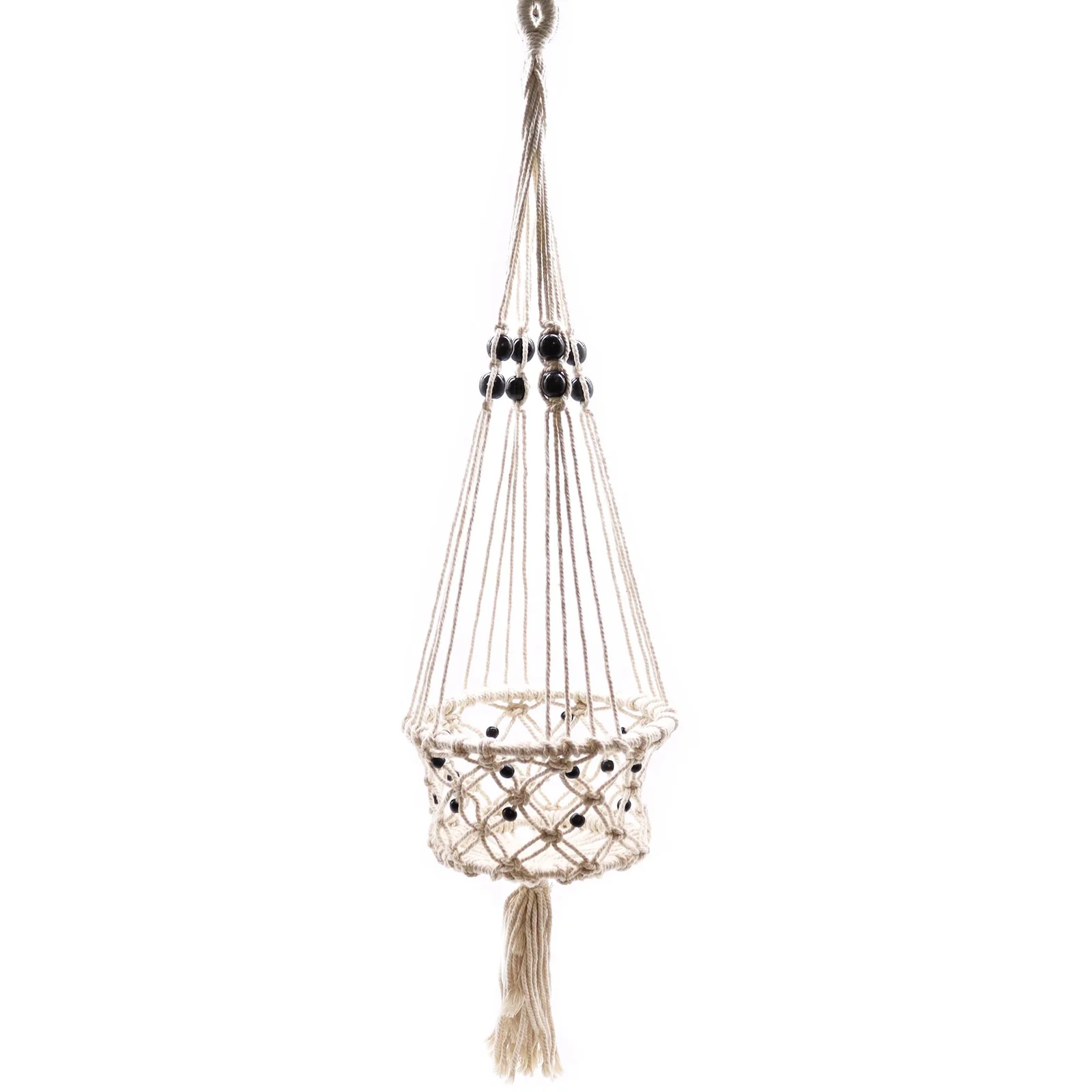 Suport ghivece suspendate - macrame - Model 3