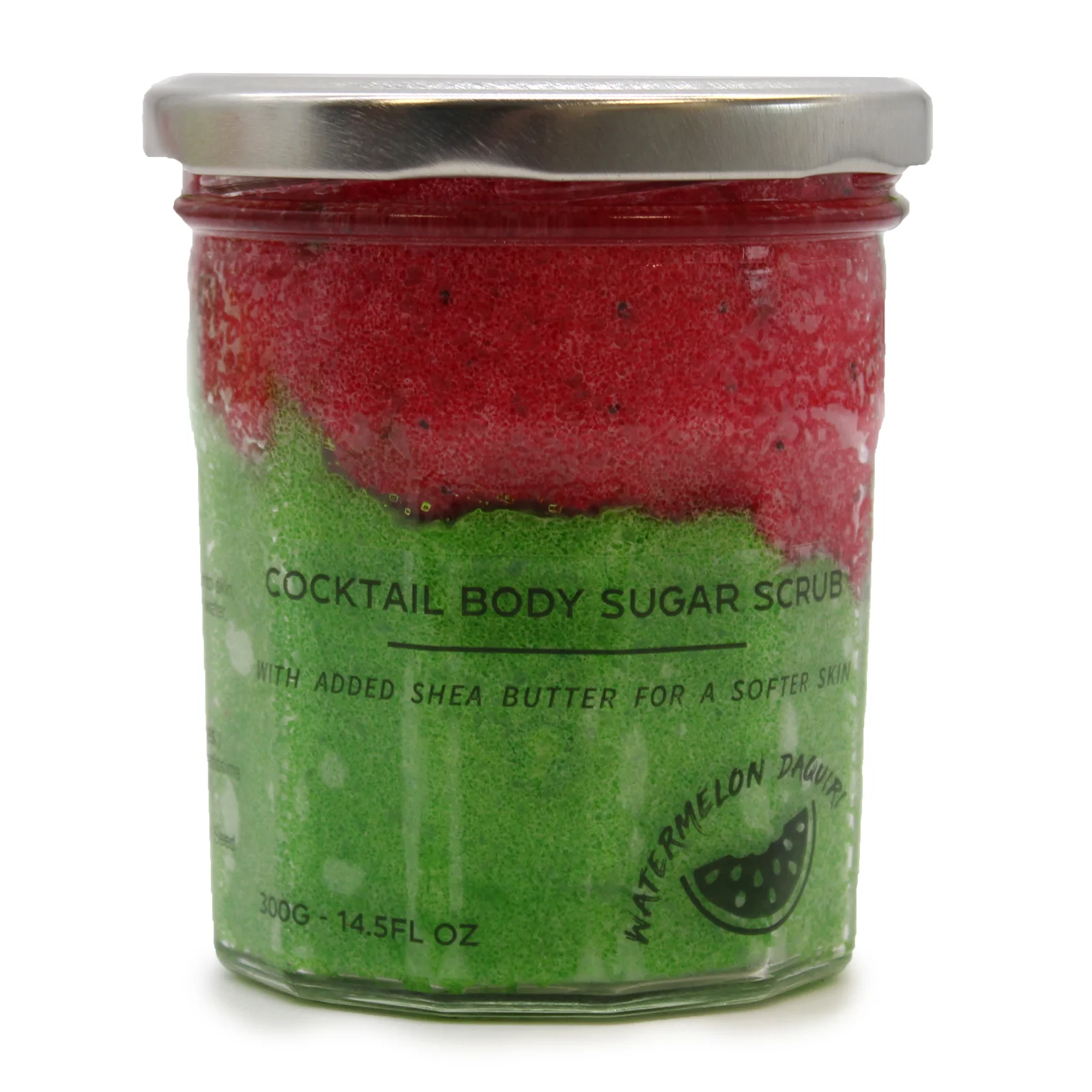 Scrub de Corp Parfumat cu Zahăr - Pepene Roșu și Daquiri 300g