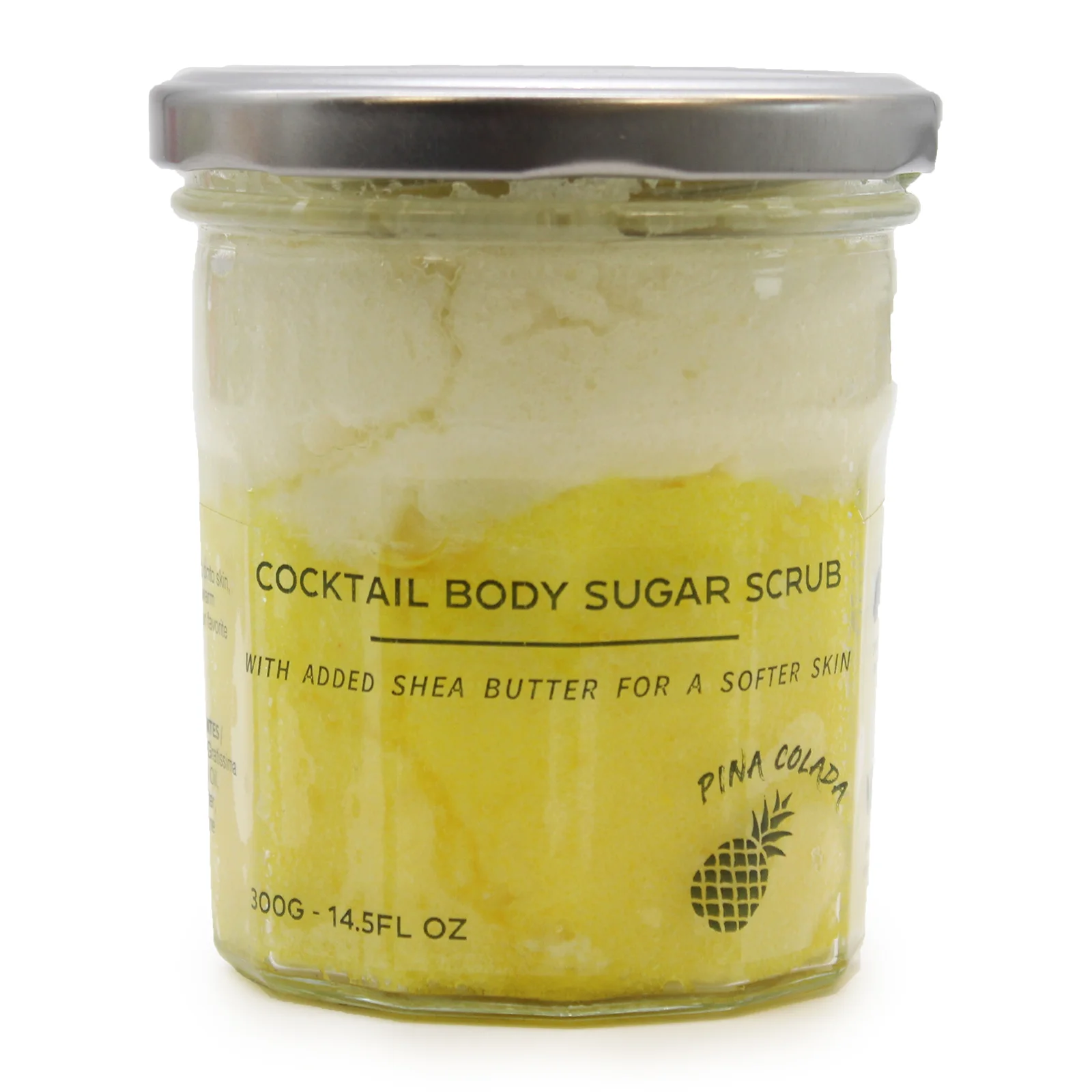 Scrub de Corp Parfumat cu Zahăr - Pinacolada 300g