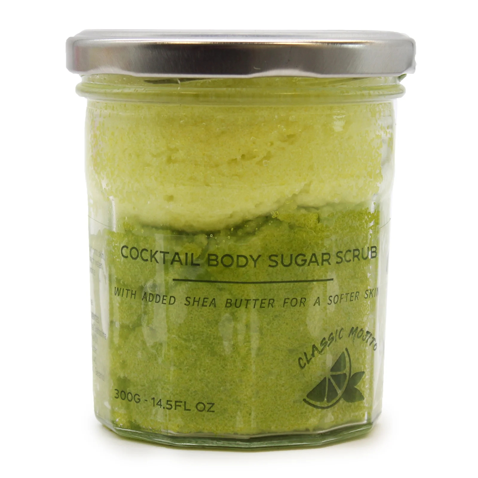Scrub de Corp Parfumat cu Zahăr - Mojito Clasic 300g