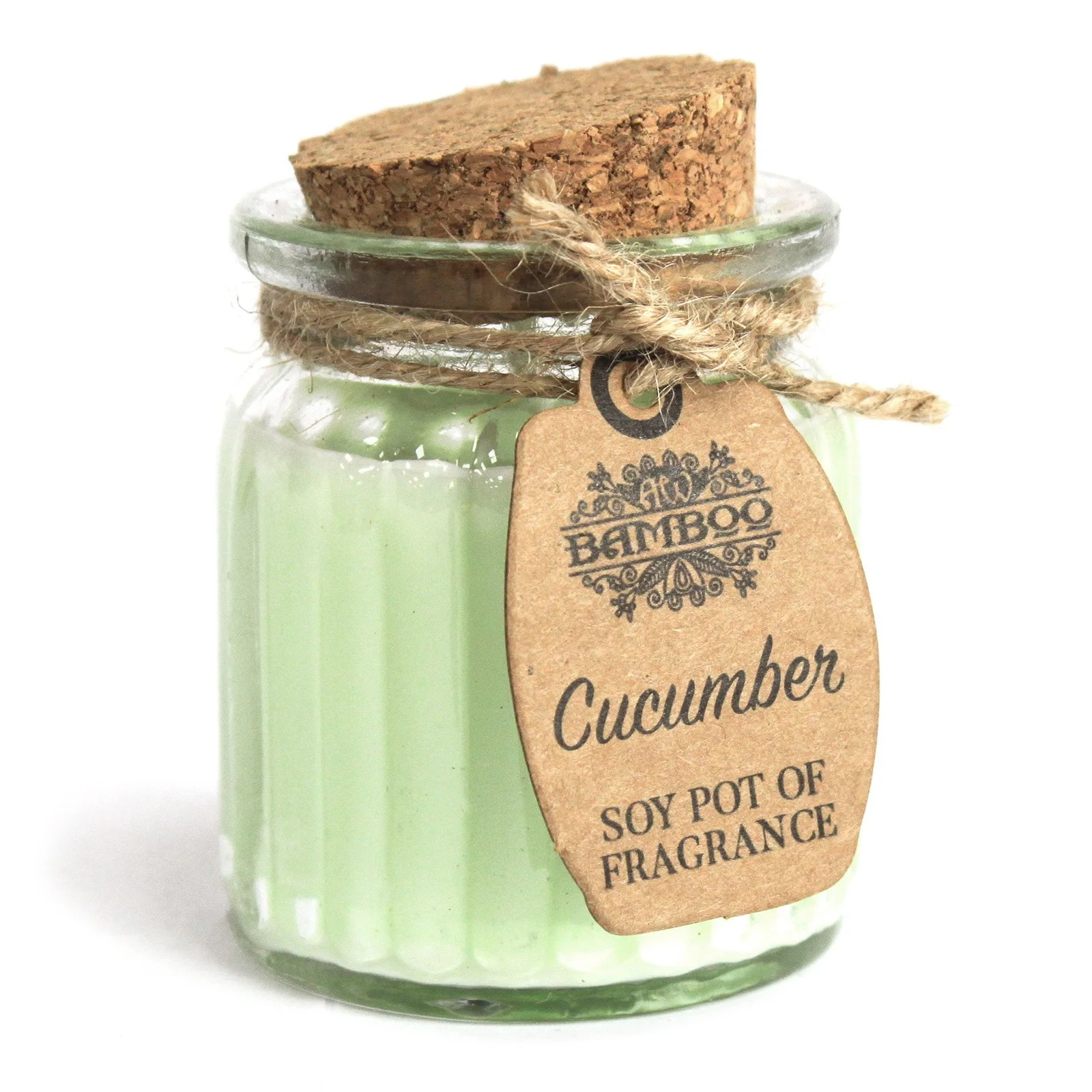 Lumânare Parfumată din Soia cu Aromă de Castravete