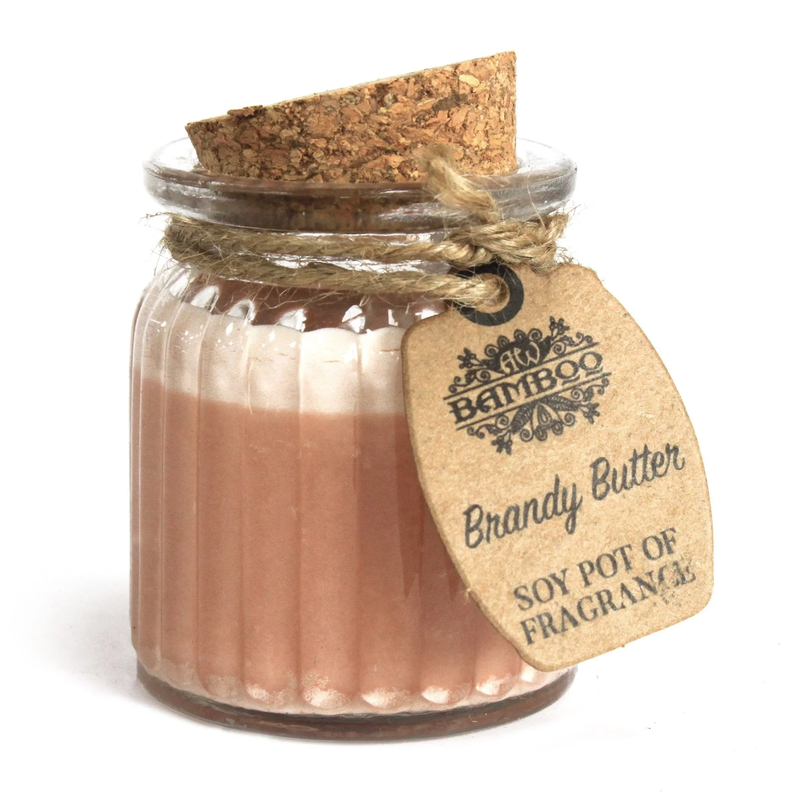 Lumânare Parfumată din Soia cu Aromă de Brandy Butter